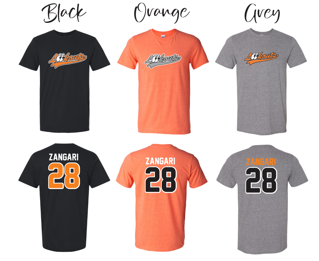 Lookouts Baseball Shirt (Logo)