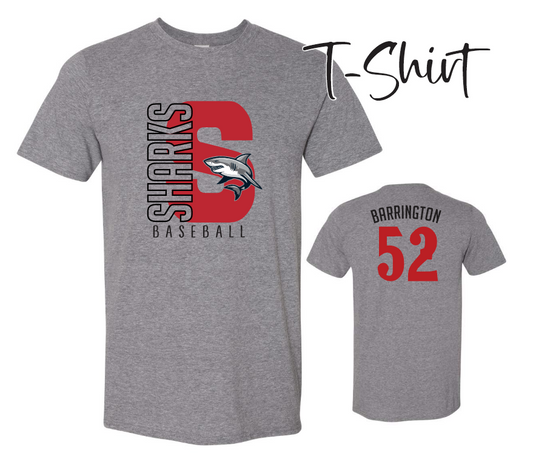 Sharks Baseball Shirt
