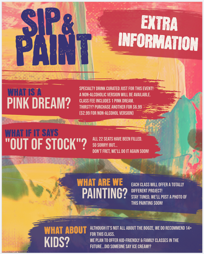 SIP & PAINT: 6/26/26