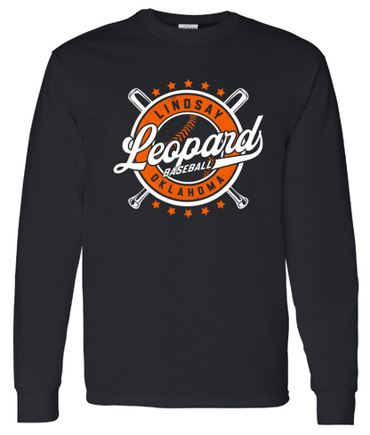 Leopard Baseball LONG SLEEVE TEE