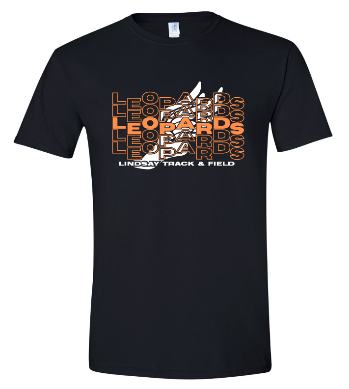 Leopard Track & Field Tee
