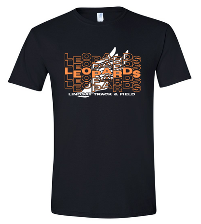 Leopard Track & Field Tee