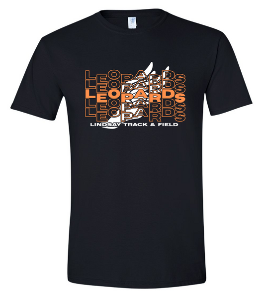 Leopard Track & Field Tee