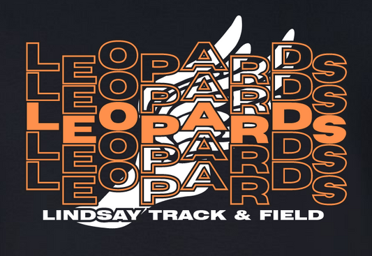 Leopard Track & Field Tee