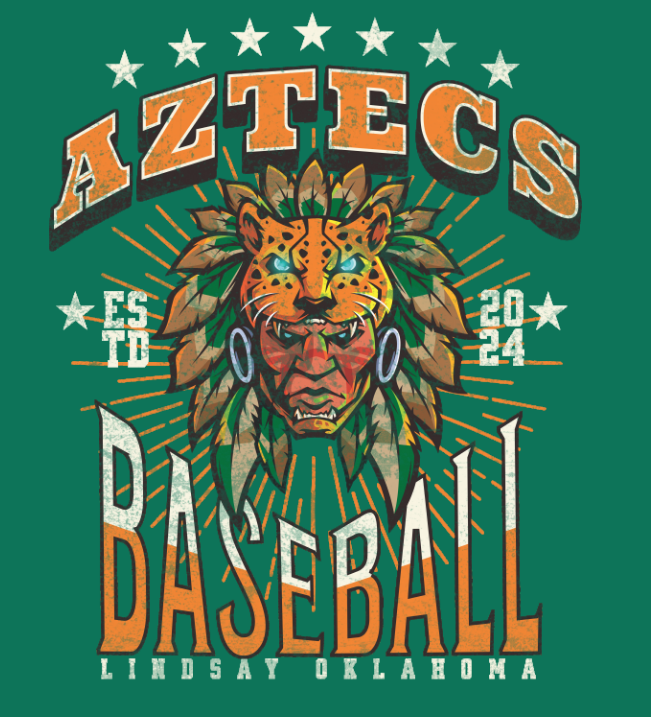 Aztecs Baseball Shirt (Vintage)