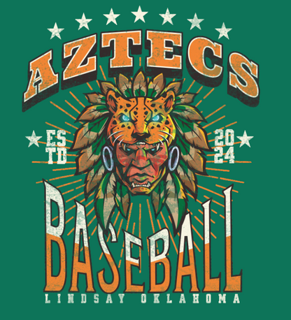 Aztecs Baseball Shirt (Vintage)