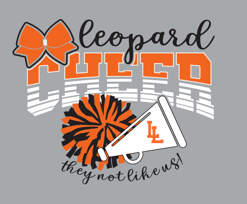 Leopard CHEER Shirt