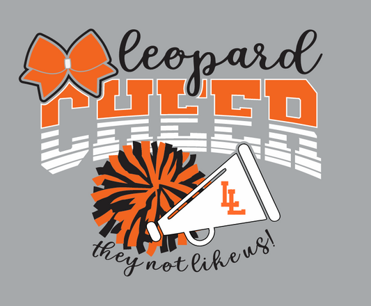 Leopard CHEER Shirt