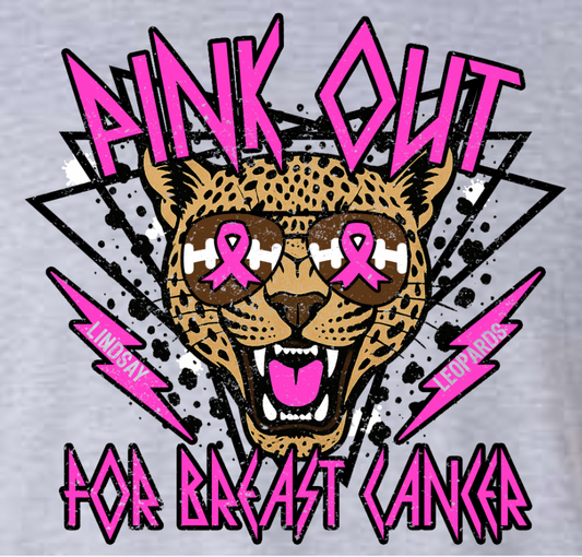 Leopards PINK OUT Shirt