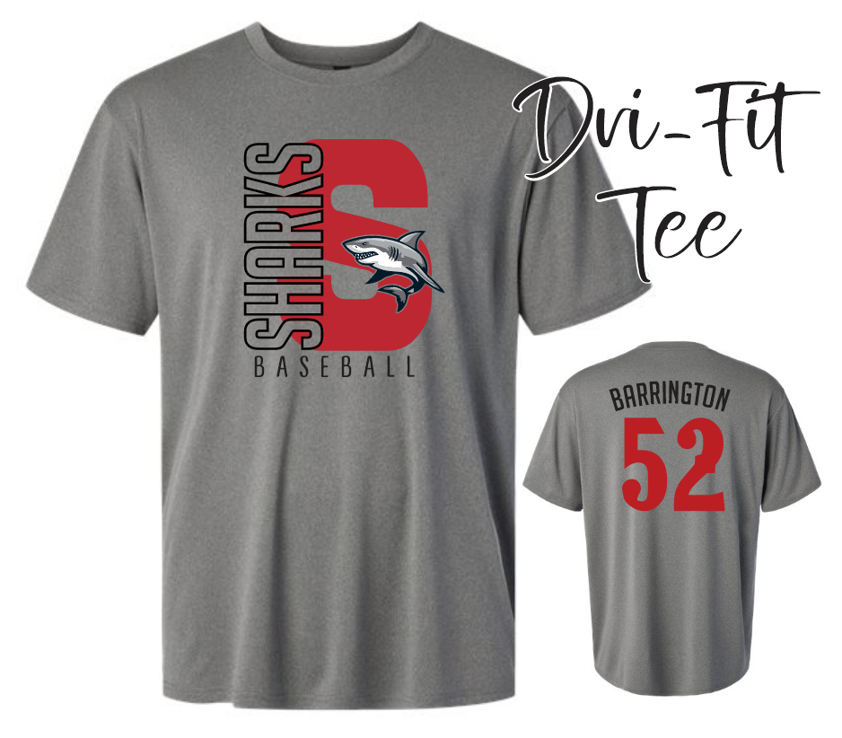 Sharks Baseball Shirt