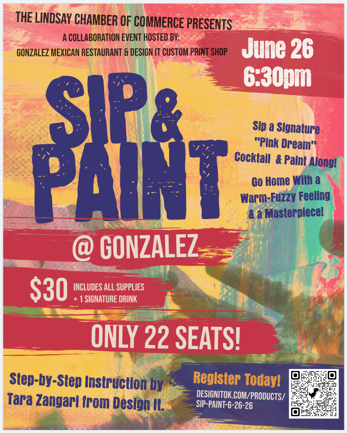 SIP & PAINT: 6/26/26